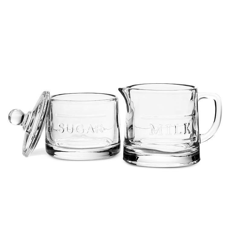 Classic Text Sugar Pot with Lid