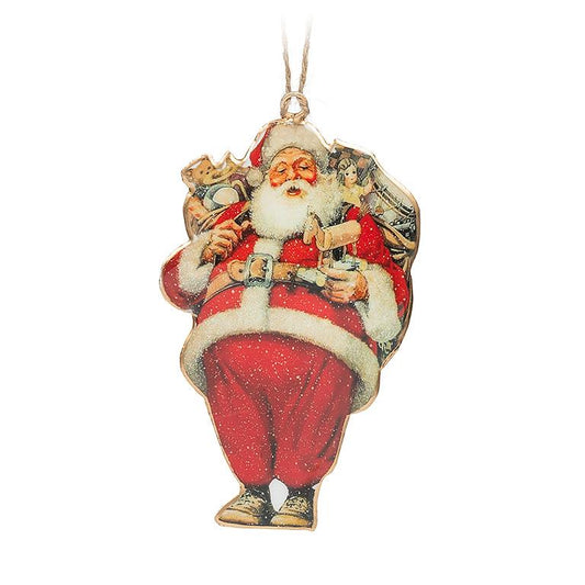 Vintage Santa Ornament