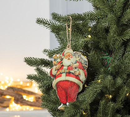 Vintage Santa Ornament