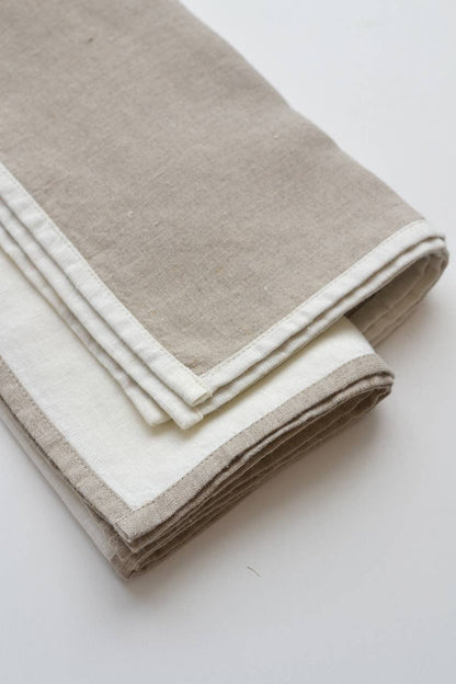 Linen Napkin with Trim