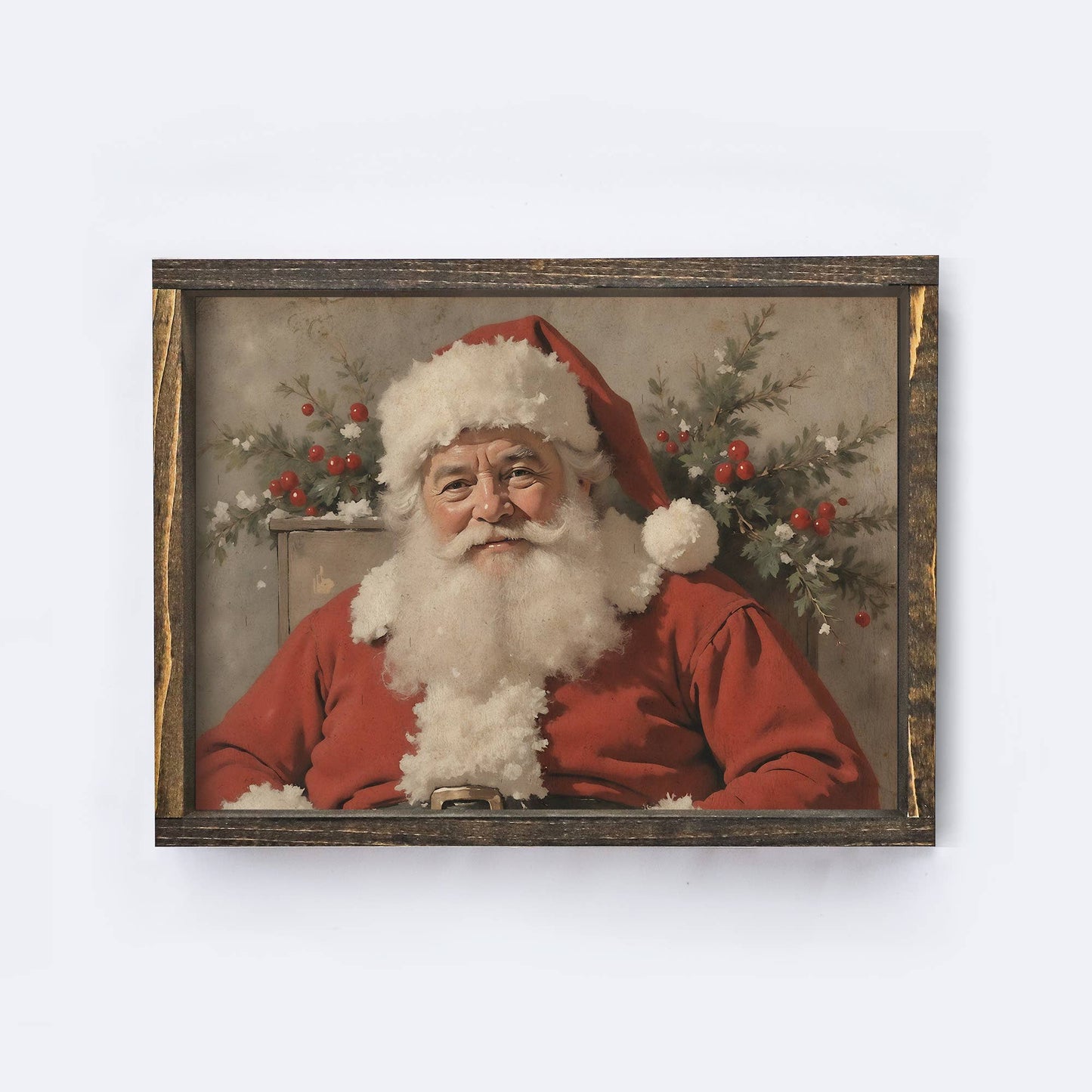 Cheerful Santa Claus Christmas