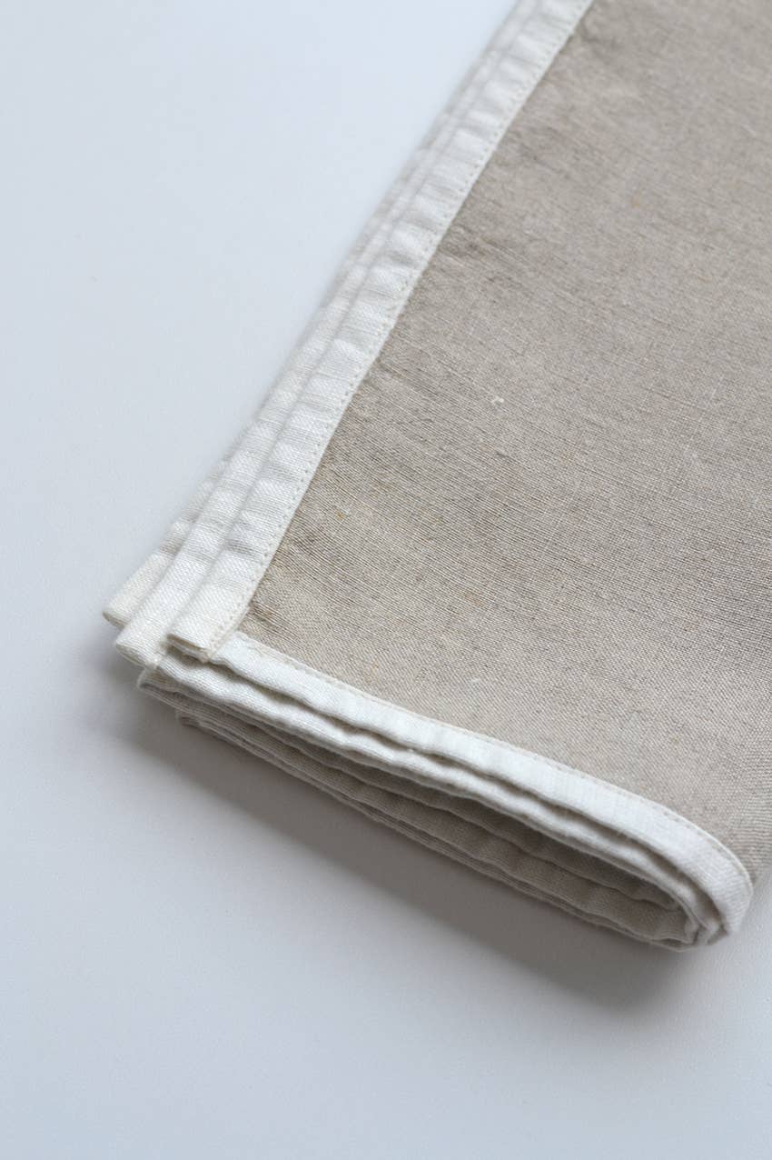 Linen Napkin with Trim