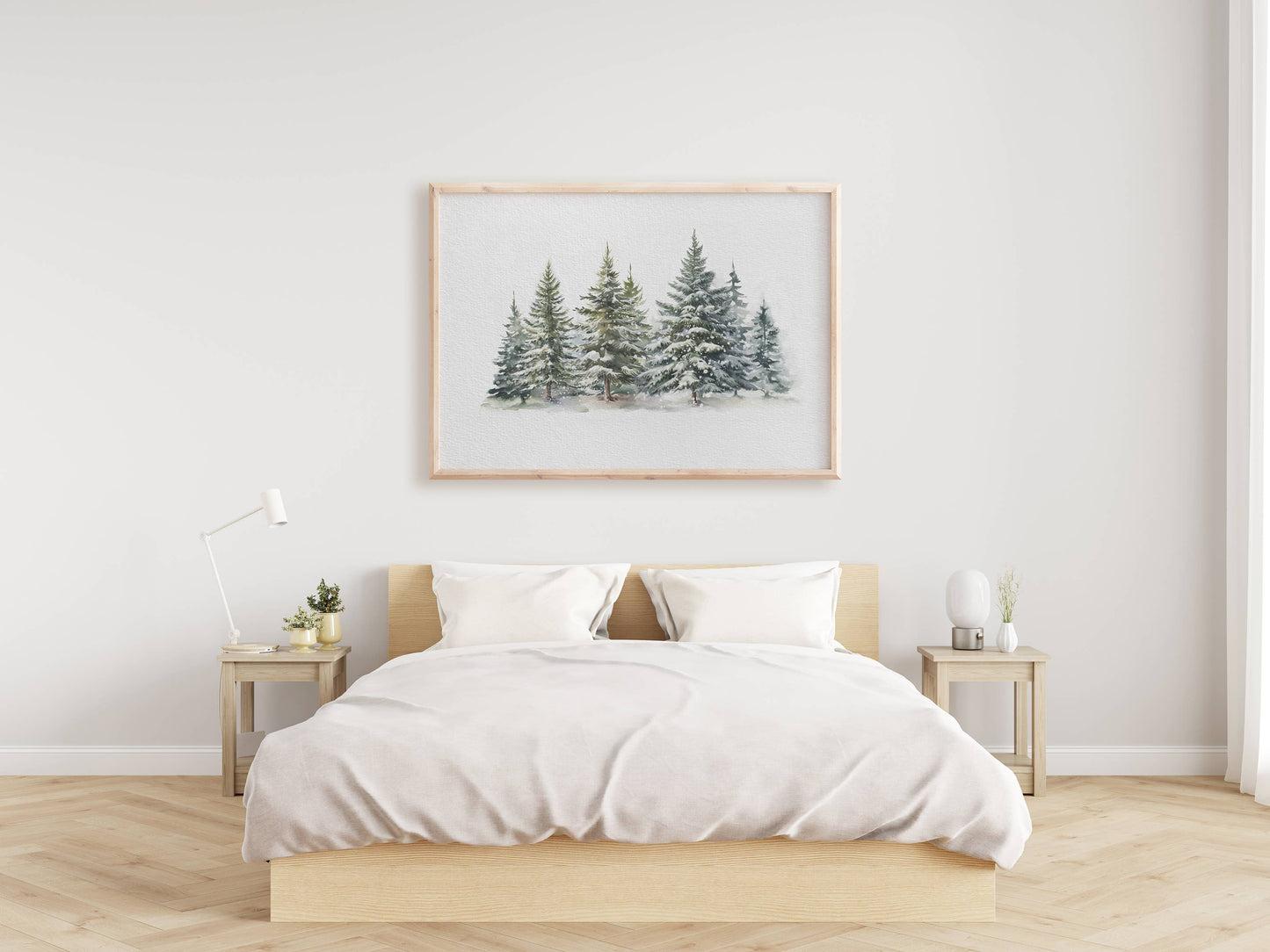 Evergreen Forest Art Print