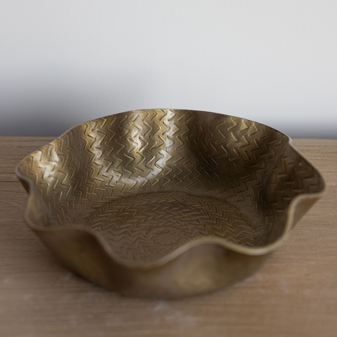 Bronze Textured Decorative Tray